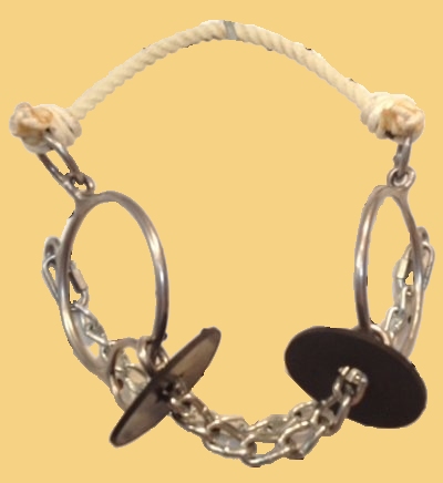 O-Ring Noseband with Chain