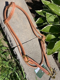One Ear Headstall with Throat Latch