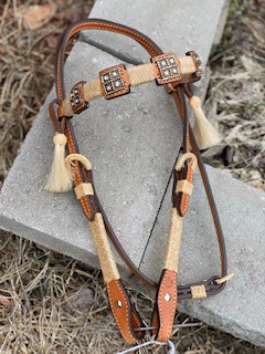 Bronze Square Headstall