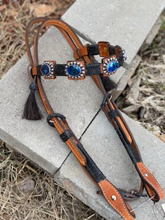 Blue Wave Headstall