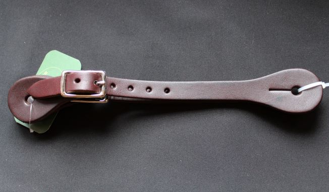 leather spur strap