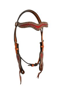 Red Elephant Headstall