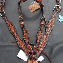 Antique Floral Tack Set