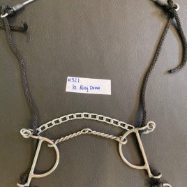L & W Half Ring Draw Bit without Noseband