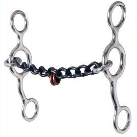 Junior Cowhorse Small Chain with Pacifiers