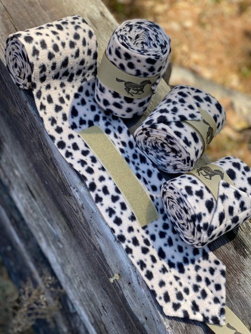 WhinneyWear Leopard Spots Polos Set of 4