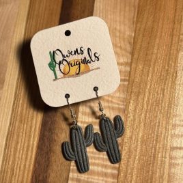 Owen’s Originals Midnight Cactus Earrings